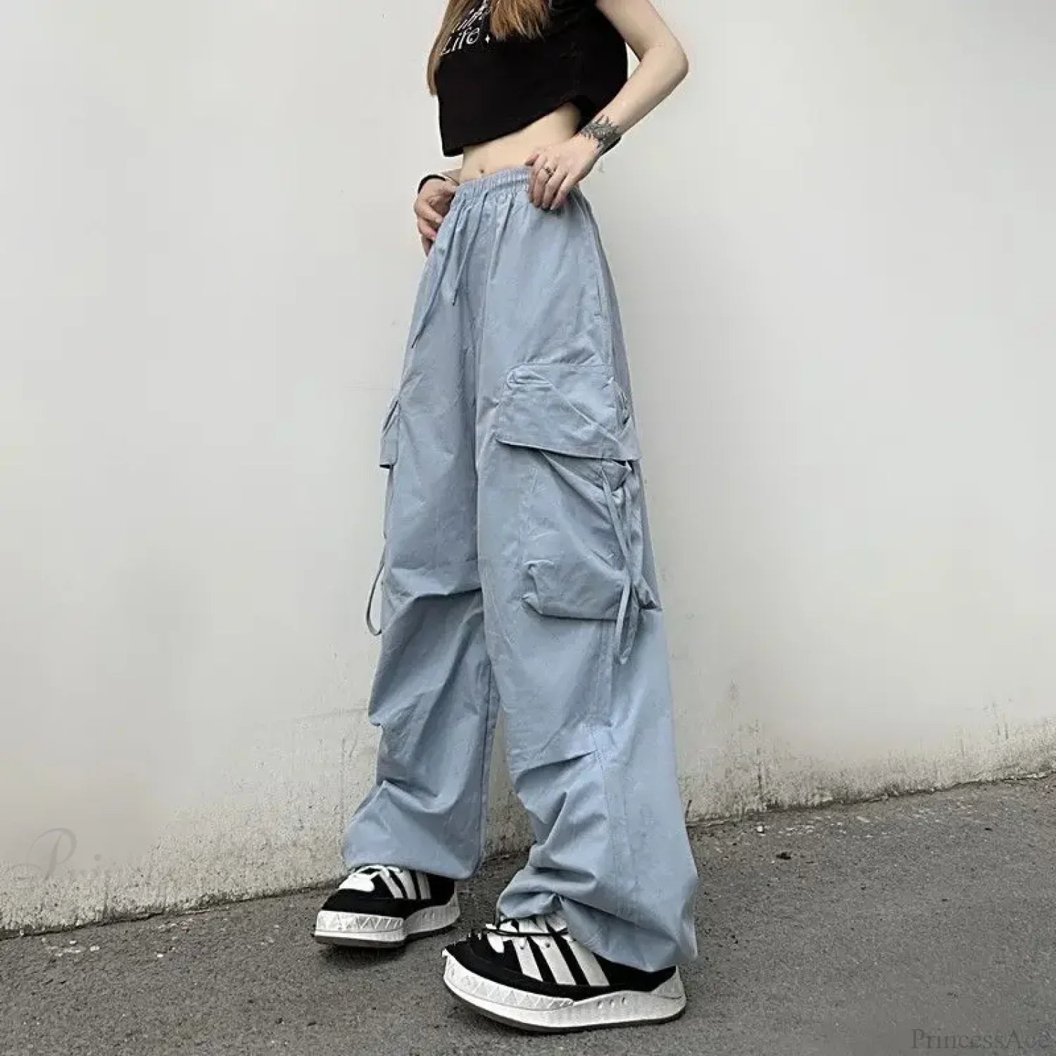 Oversized Cargo Streetwear Casual Pants