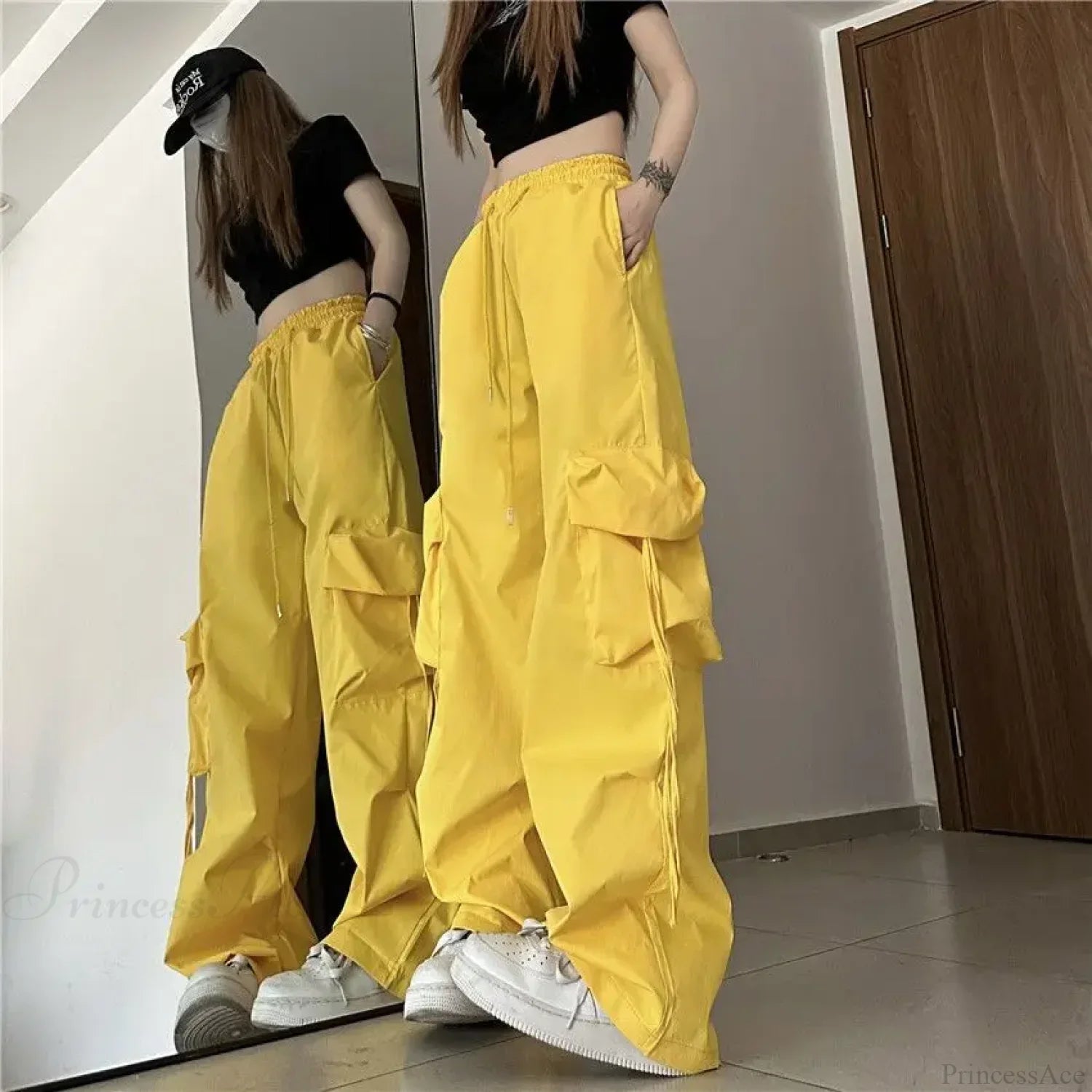 Oversized Cargo Streetwear Casual Pants