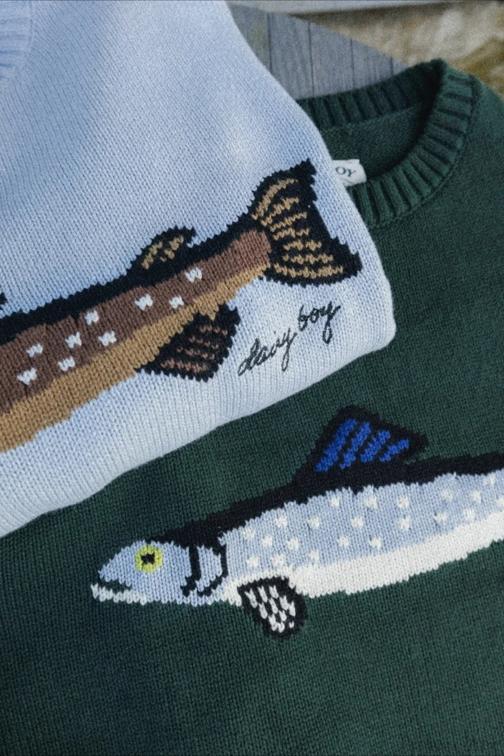 Moletom Oversized com Estampa de Peixe