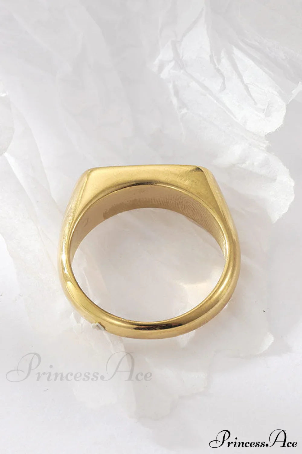 Retro-Stil Edelstahl Bunte Opalringe