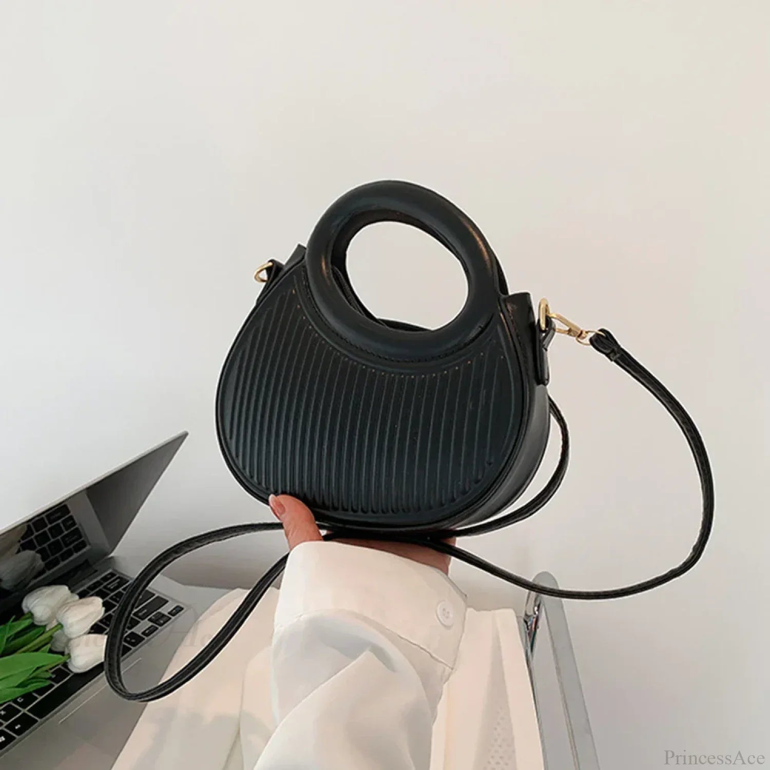 Retro Y2K Crossbody Leather Mini Phone Coin Purse Handbag