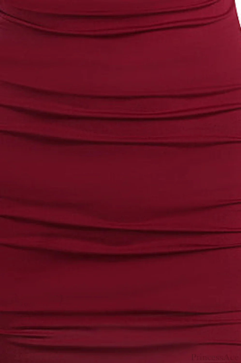 Ruched Backless Fitted Retro Camisole Party Dress