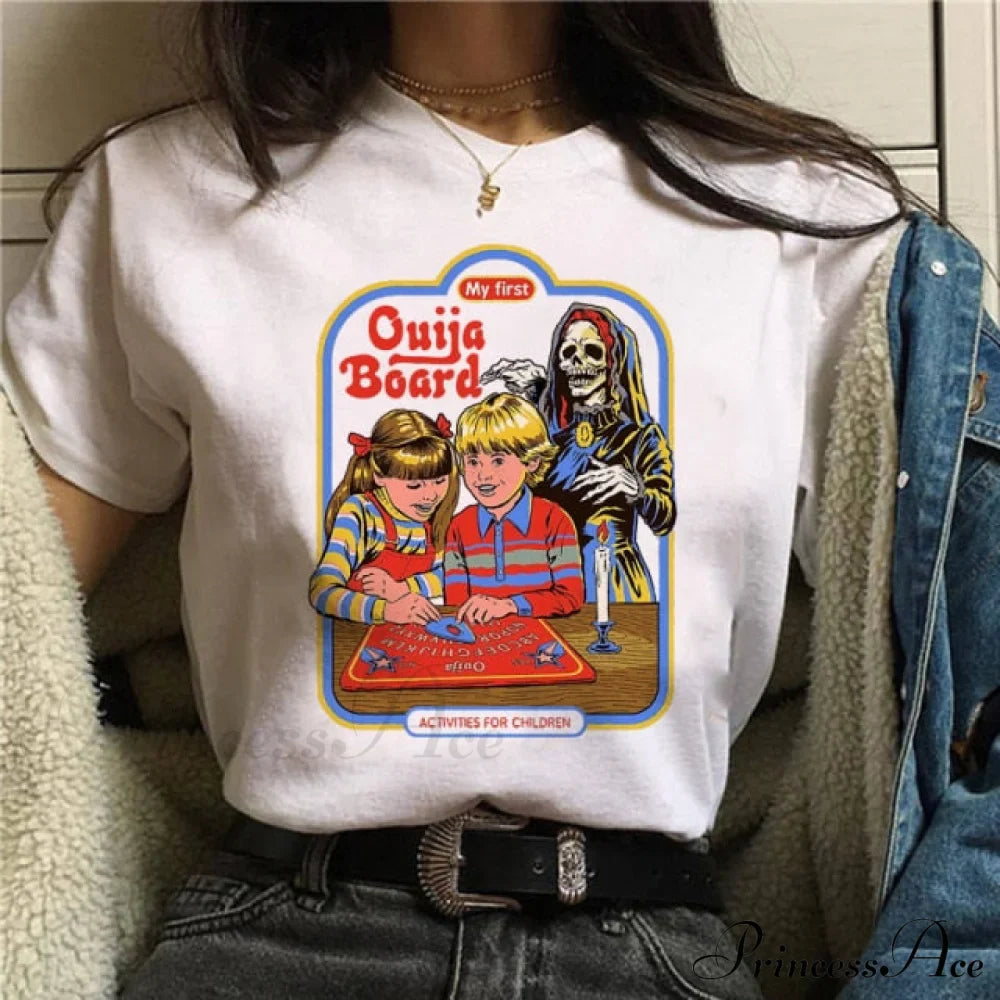 Satan Horror Demon Death Scary Devil Funny T-shirt