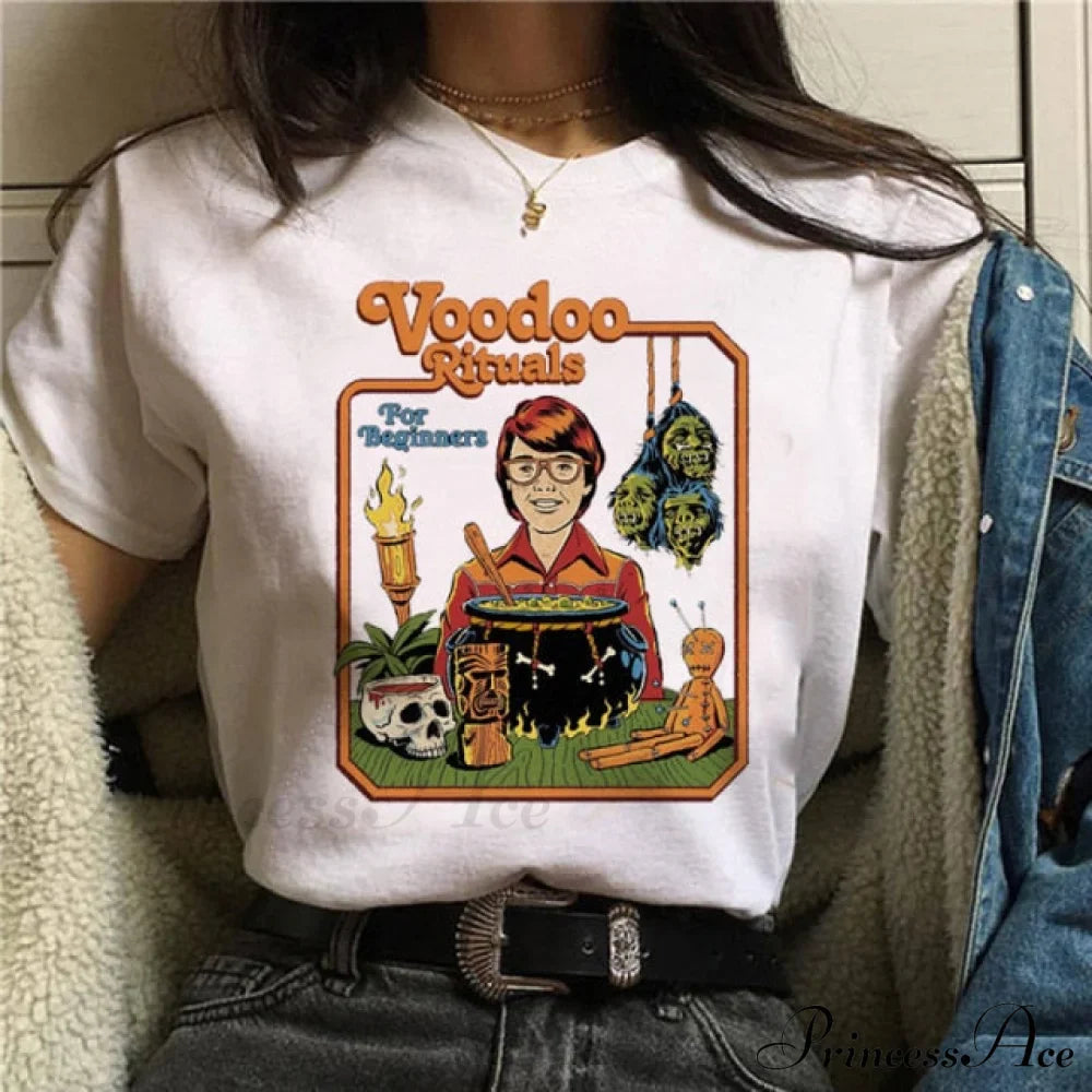 Satan Horror Demon Death Scary Devil Funny T-shirt