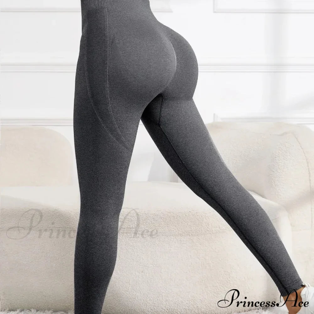 Seamless Knitted Fitness Sports Legging