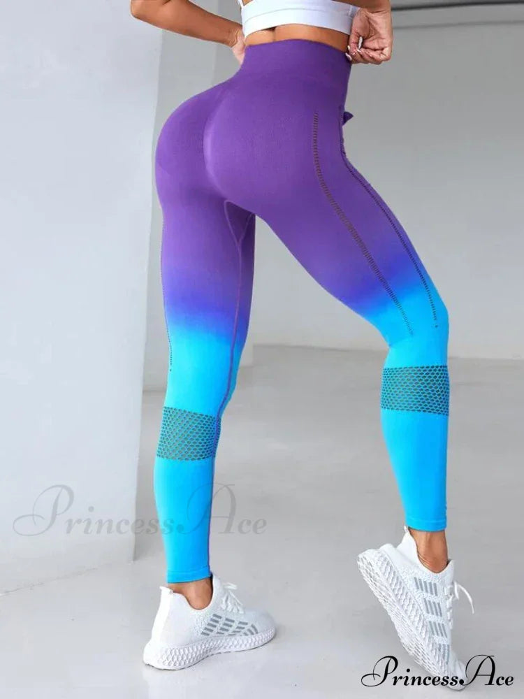 Seamless Sports Push Up Waist Yoga Gym Clothing Legging