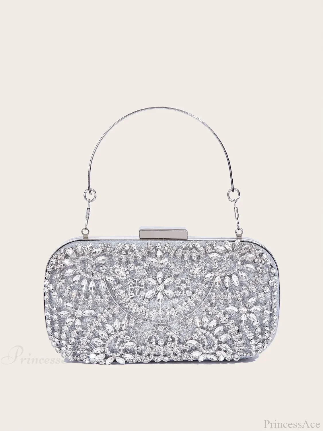 Shiny Corduroy Fashionable Dinner Party Wedding Clutch Bag
