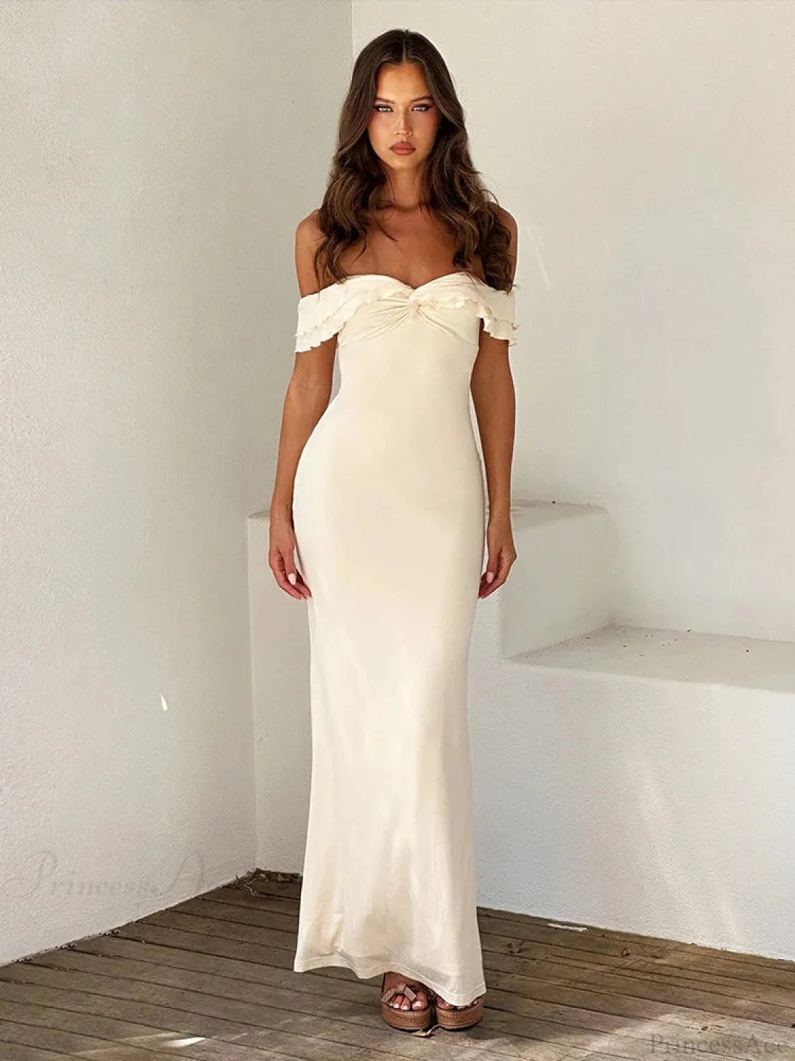 Slim Bodycon Maxi Vacation Dress