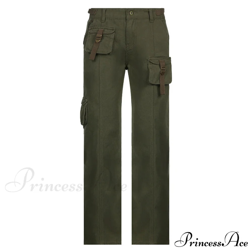 Woman High Waist Baggy Straight Leg Jeans