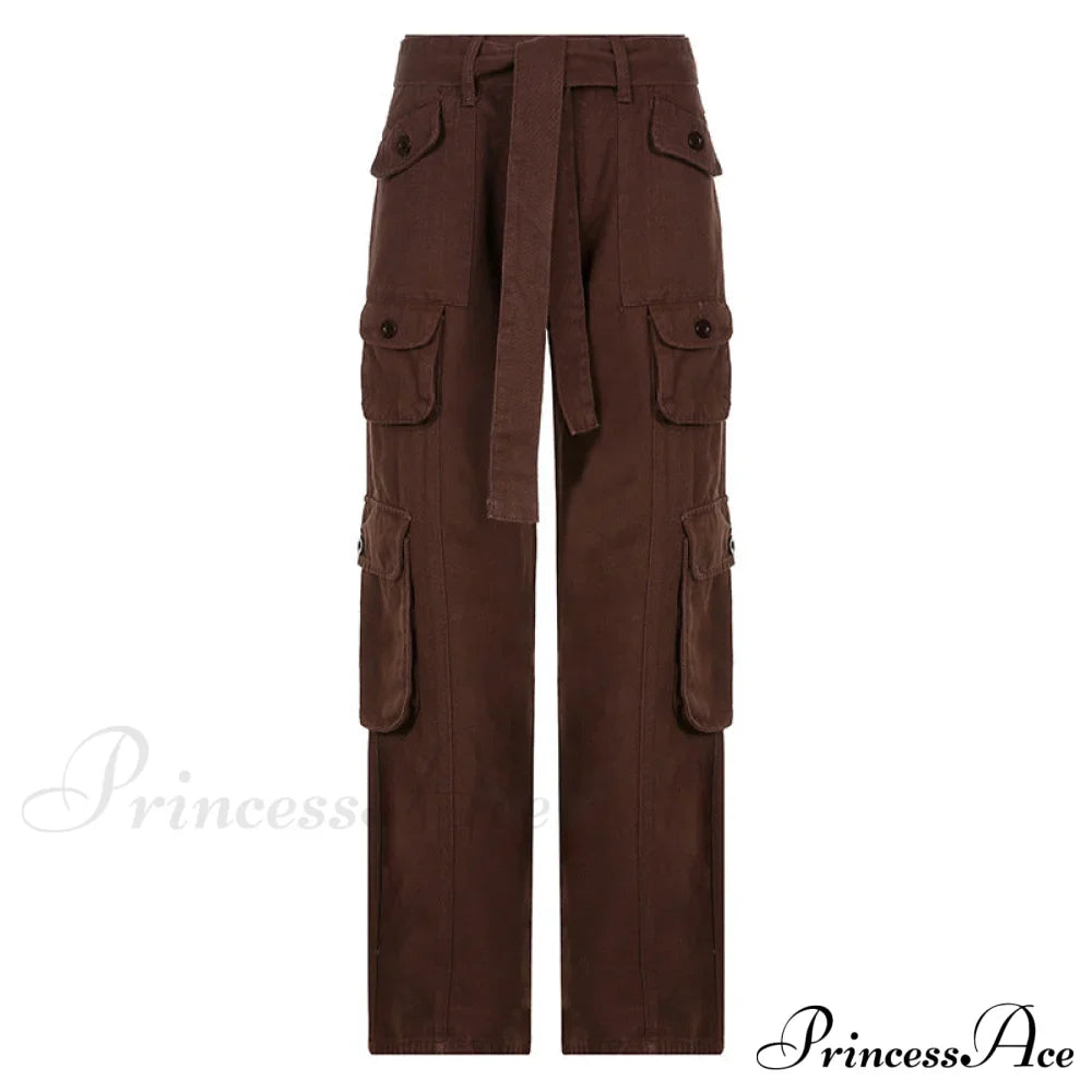 Woman High Waist Baggy Straight Leg Jeans